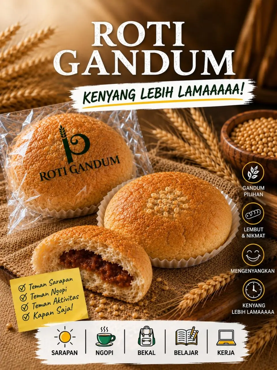 Roti Gandum Hays Bakery Jogja